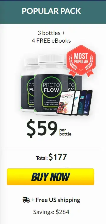 ProtoFlow 3 bottle price
